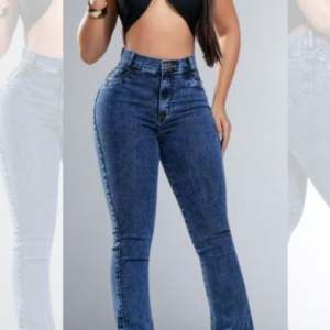 Calça jeans flare